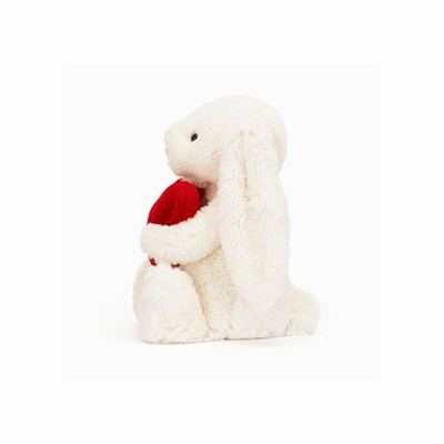 Jellycat Bashful Red Love Heart Bunnies USA | 25169STAF